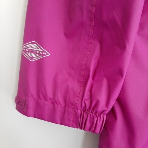 COLUMBIA | Omni-Tech Waterproof Breathable Long Jacket w/ Hood Windbreaker Sz S - Picture 10 of 14